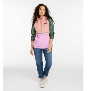 LLBean Women's Mountain Classic Anorak, Multi-Color, size Small Petite